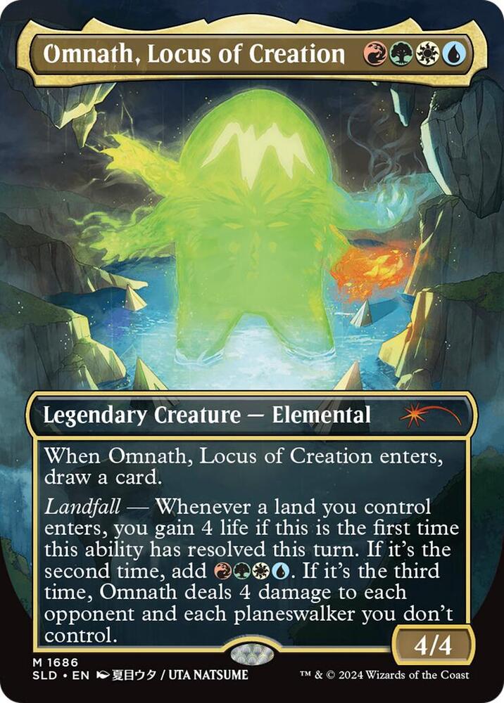 Omnath, Locus of Creation (Rainbow Foil) [Secret Lair Drop Series] 1686