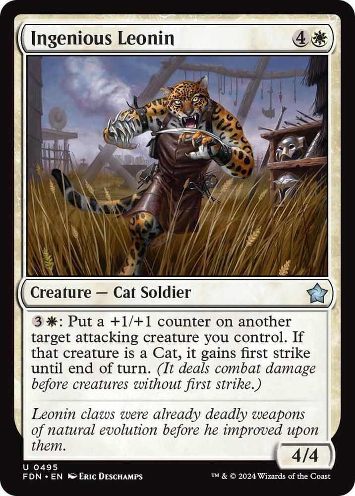 Ingenious Leonin [Foundations] 495