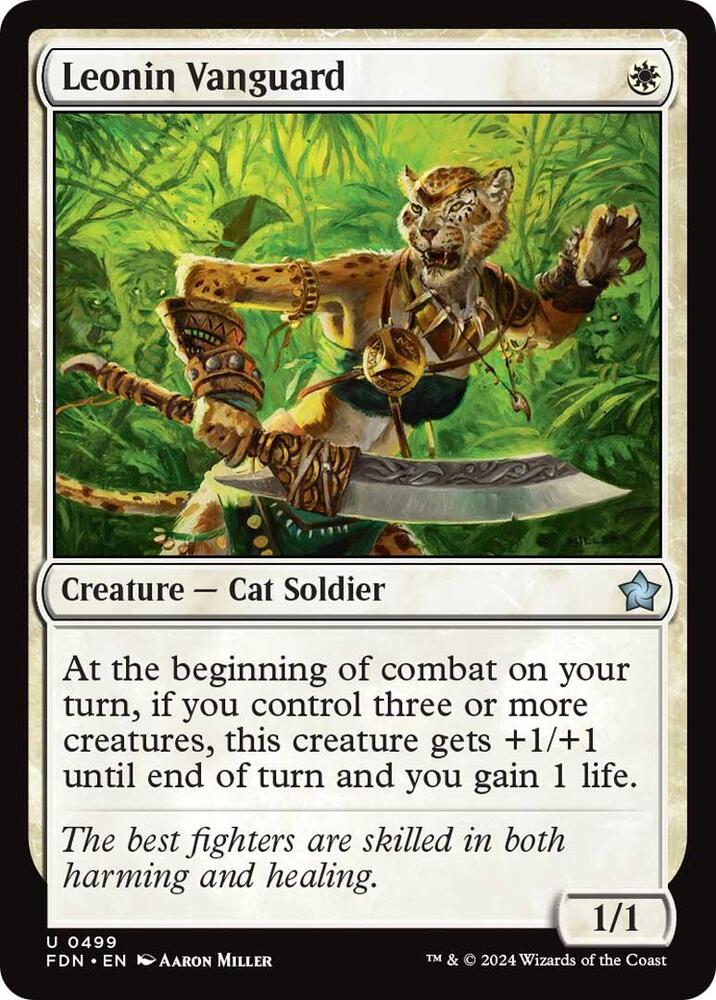 Leonin Vanguard [Foundations] 499