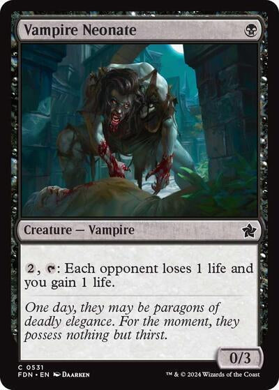 Vampire Neonate [Foundations] 531