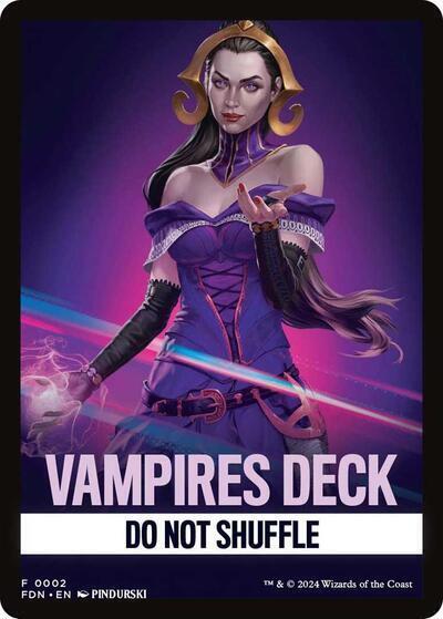Vampires Deck Theme Card [Foundations] 2