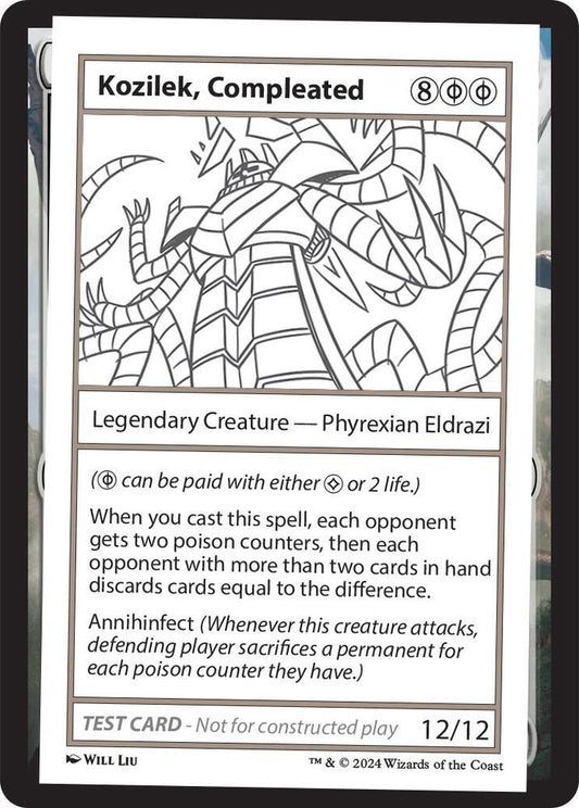 Kozilek, Compleated [Mystery Booster 2 Playtest Cards]