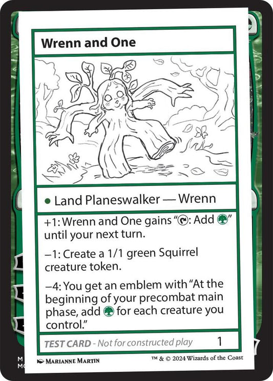 Wrenn and One [Mystery Booster 2 Playtest Cards]