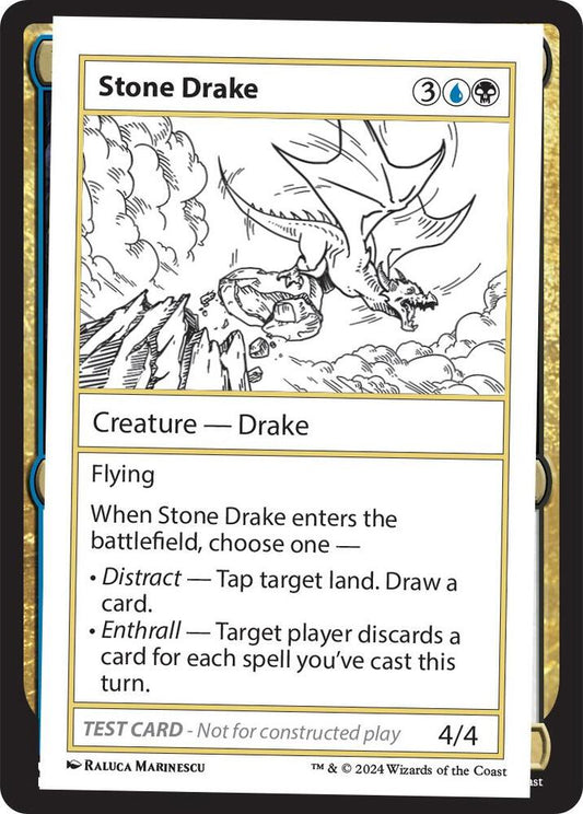 Stone Drake [Mystery Booster 2 Playtest Cards]