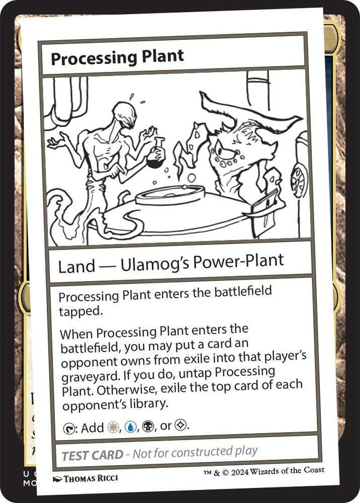 Processing Plant [Mystery Booster 2 Playtest Cards]