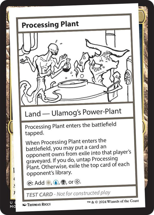 Processing Plant [Mystery Booster 2 Playtest Cards]