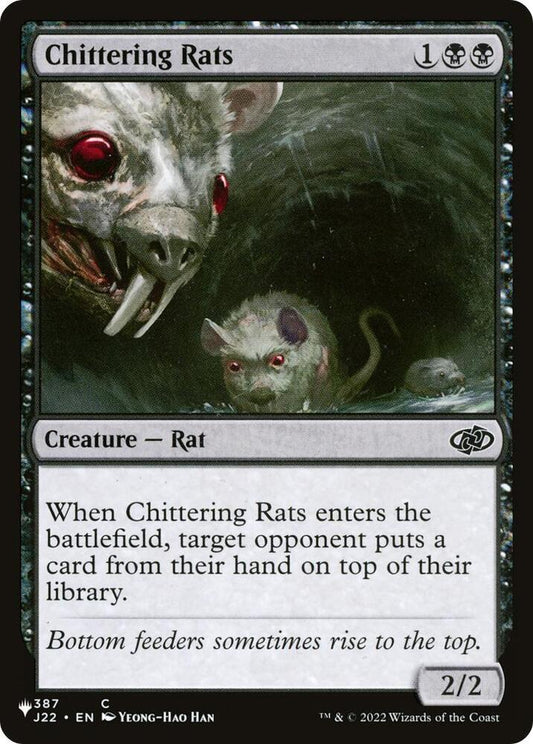 Chittering Rats [The List Reprints] 387/051