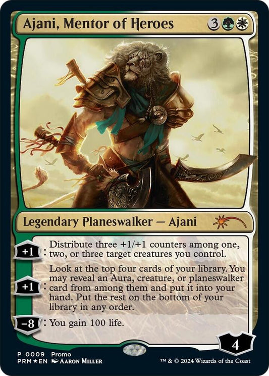 Ajani, Mentor of Heroes (Deluxe Commander Kit) [Unique and Miscellaneous Promos] 9