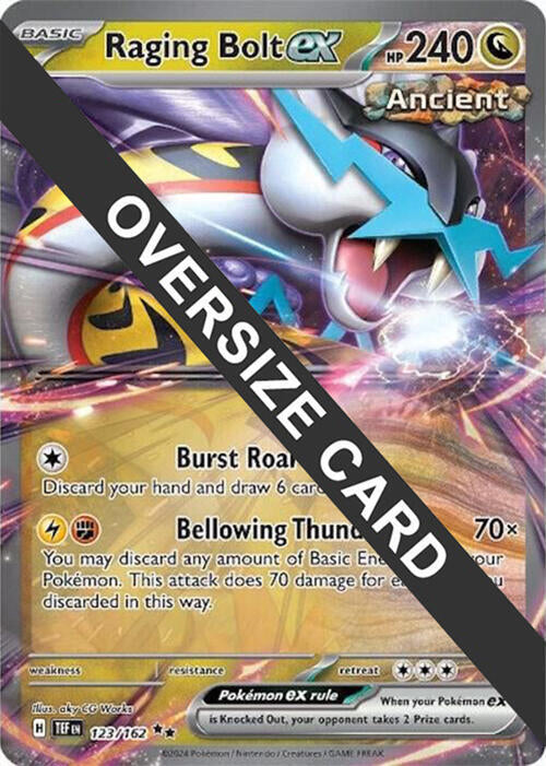 Raging Bolt ex - 123/162 [Jumbo Cards] 123/162