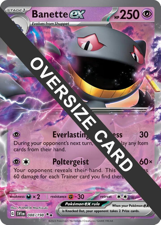 Banette ex - 088/198 [Jumbo Cards] 088/198