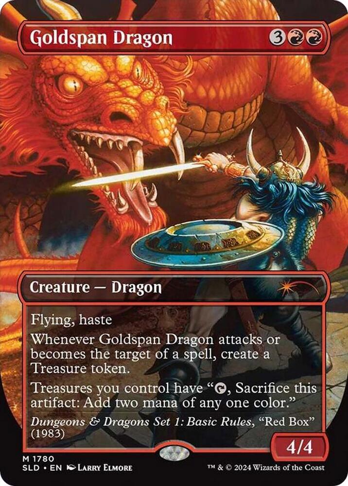 Goldspan Dragon [Secret Lair Drop Series] 1780