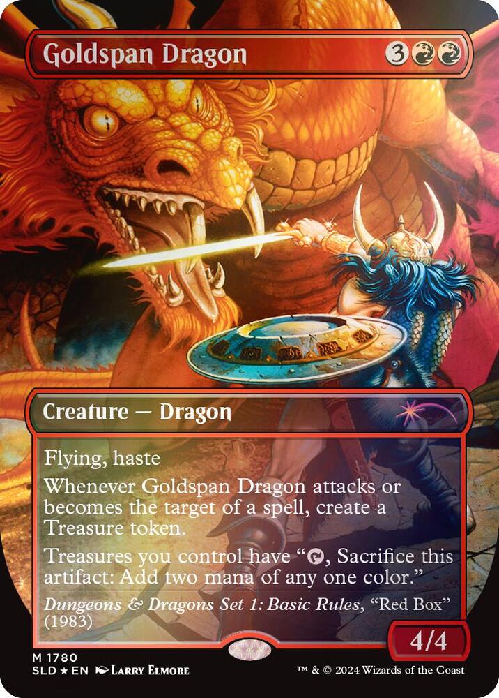 Goldspan Dragon (Rainbow Foil) [Secret Lair Drop Series] 1780