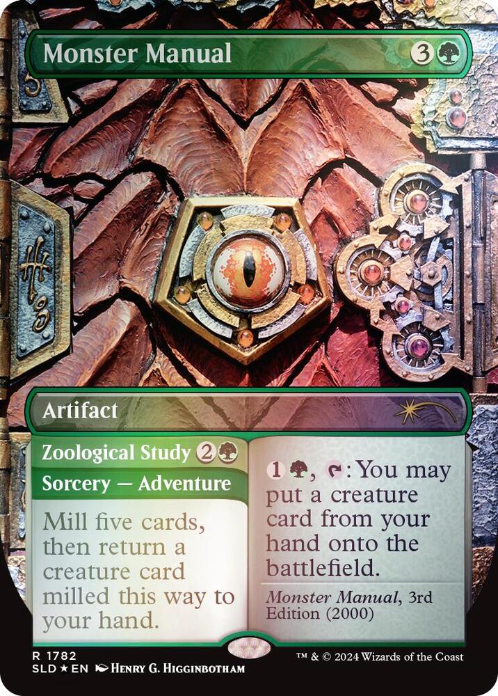 Monster Manual (Rainbow Foil) [Secret Lair Drop Series] 1782