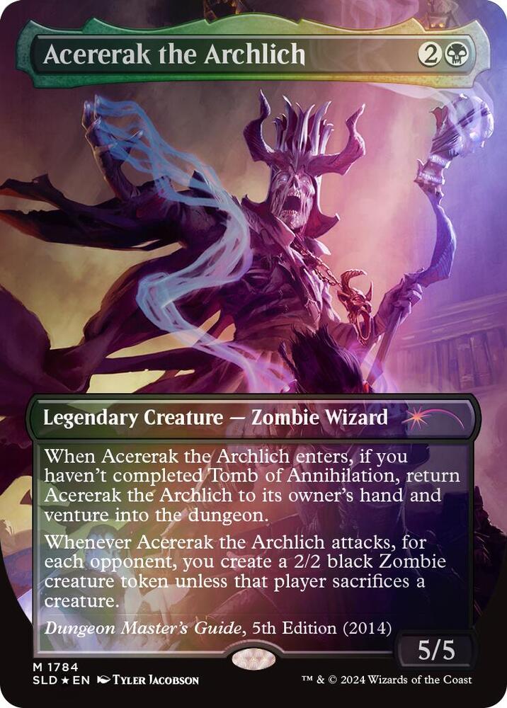 Acererak the Archlich (Rainbow Foil) [Secret Lair Drop Series] 1784