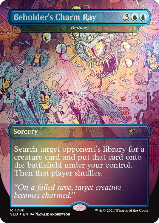 Beholder's Charm Ray - Bribery (Rainbow Foil) [Secret Lair Drop Series] 1786
