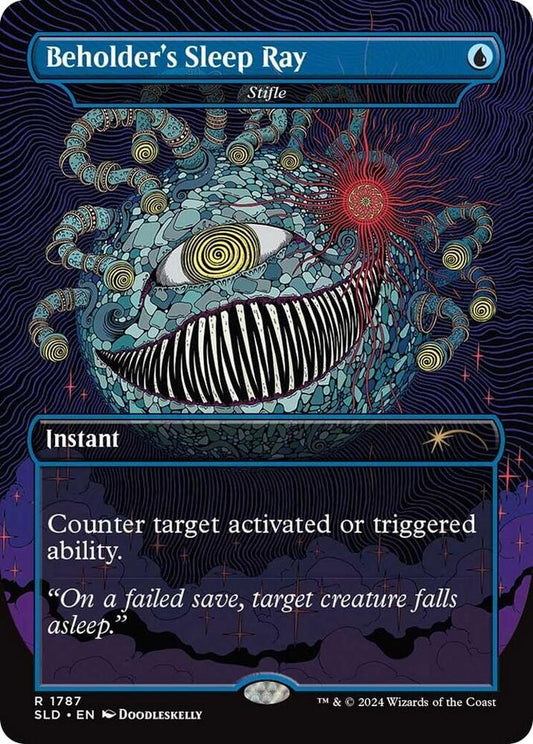 Beholder's Sleep Ray - Stifle [Secret Lair Drop Series] 1787