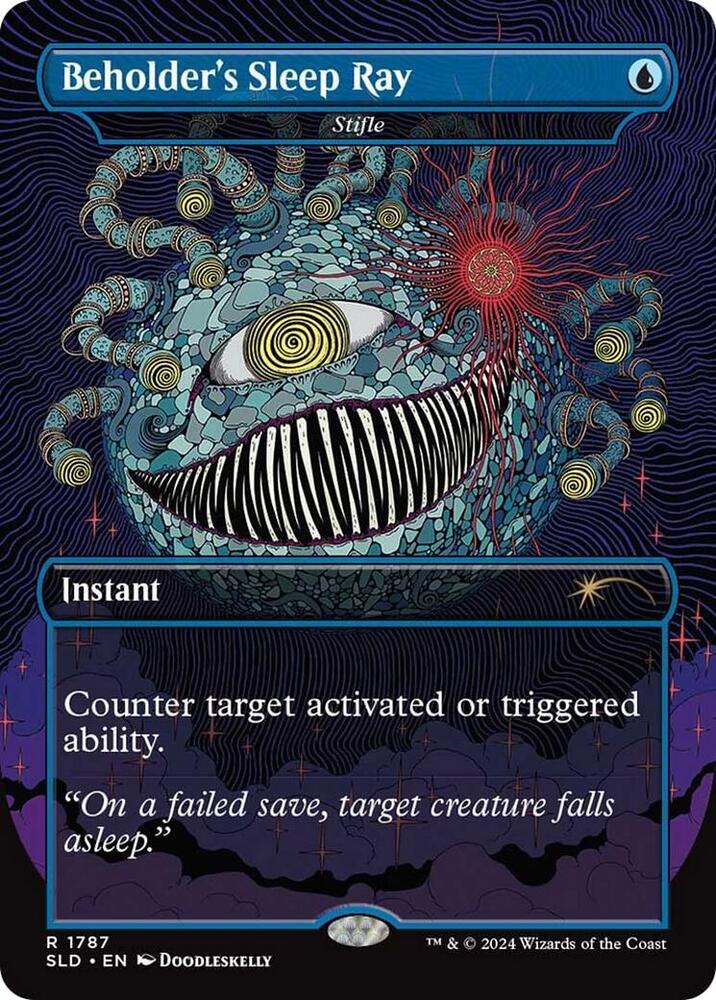 Beholder's Sleep Ray - Stifle [Secret Lair Drop Series] 1787