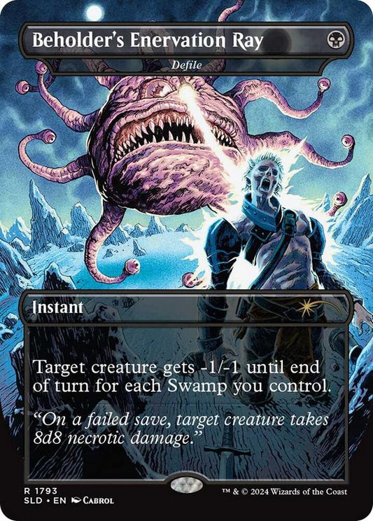 Beholder's Enervation Ray - Defile [Secret Lair Drop Series] 1793
