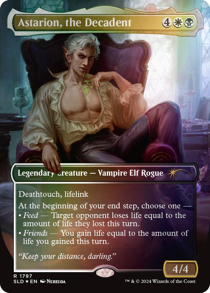Astarion, the Decadent (Rainbow Foil) [Secret Lair Drop Series] 1797