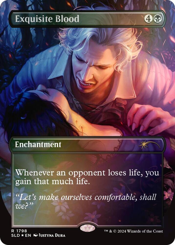 Exquisite Blood (Rainbow Foil) [Secret Lair Drop Series] 1798