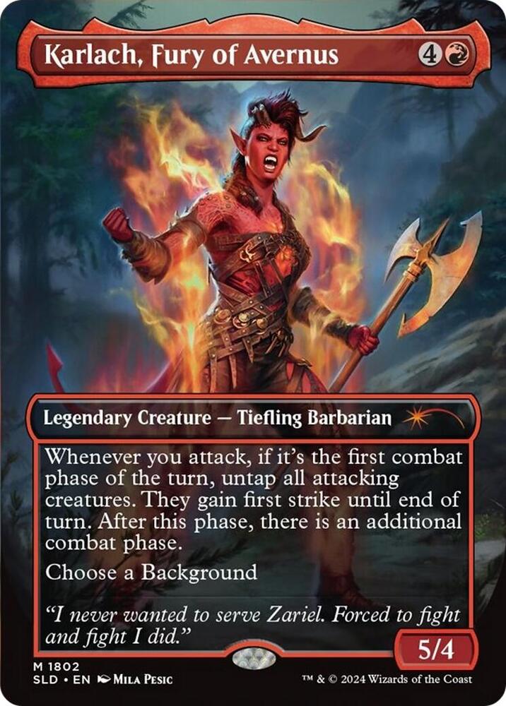 Karlach, Fury of Avernus [Secret Lair Drop Series] 1802