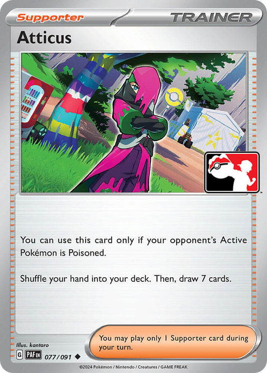 Atticus [Prize Pack Series Cards] 077/091