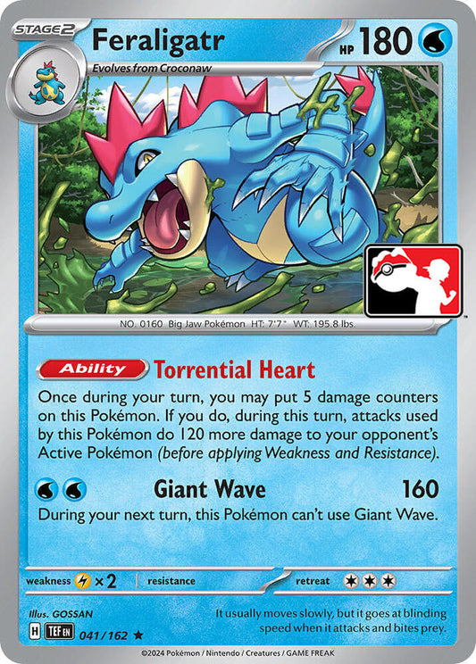 Feraligatr [Prize Pack Series Cards] 041/162