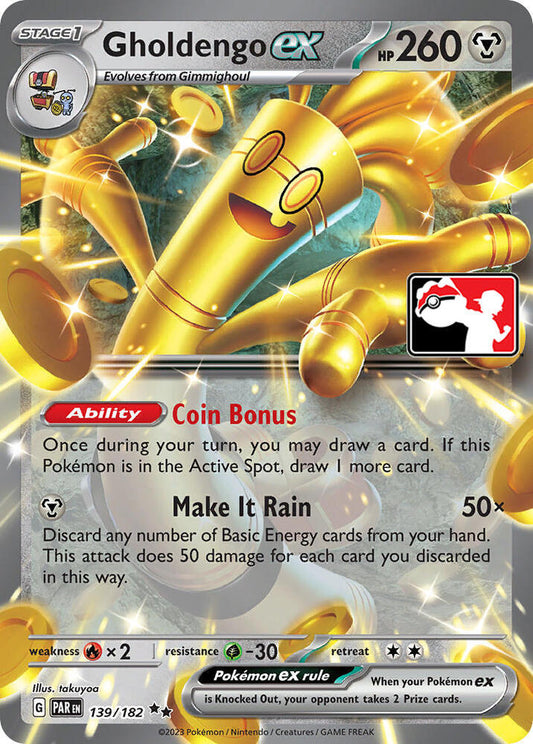 Gholdengo ex [Prize Pack Series Cards] 139/182