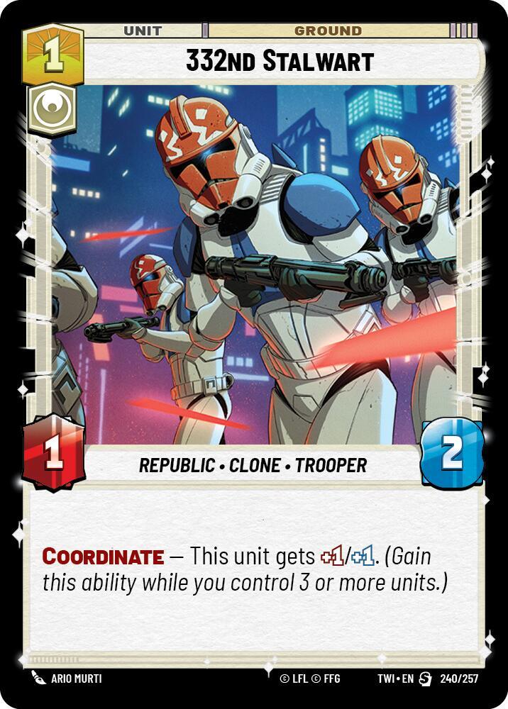 332nd Stalwart [Twilight of the Republic] 240/257