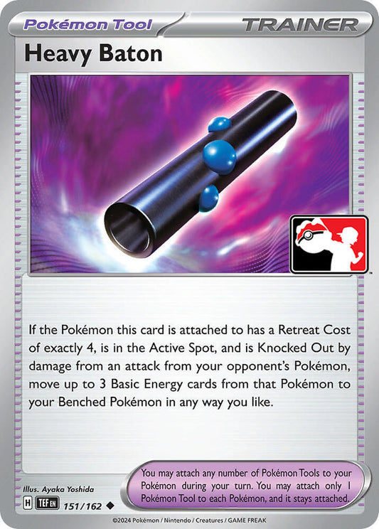 Heavy Baton [Prize Pack Series Cards] 151/162