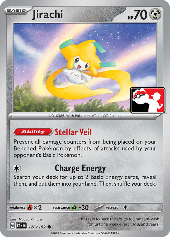Jirachi [Prize Pack Series Cards] 126/182