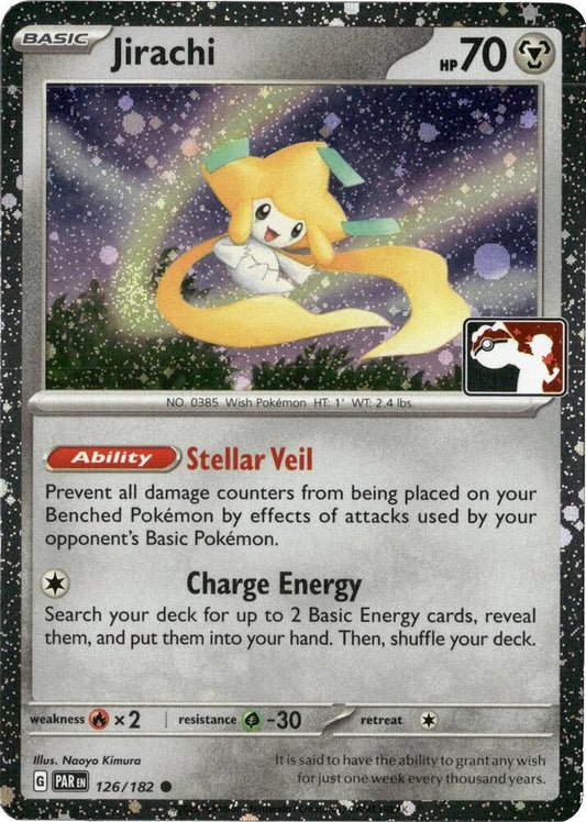 Jirachi - 126/182 (Cosmos Holo) [Prize Pack Series Cards] 126/182