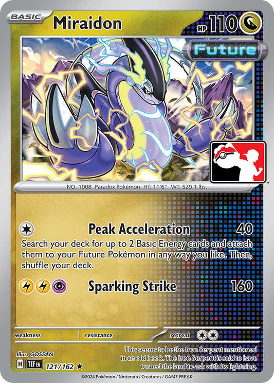 Miraidon [Prize Pack Series Cards] 121/162
