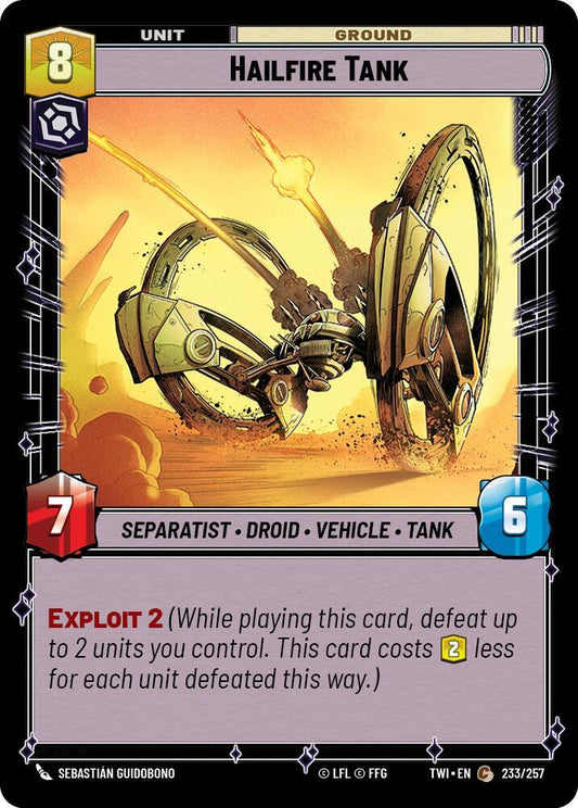 Hailfire Tank [Twilight of the Republic] 233/257