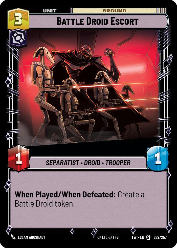Battle Droid Escort [Twilight of the Republic] 229/257