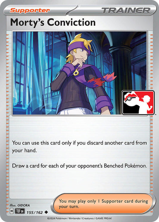 Morty's Conviction [Prize Pack Series Cards] 155/162