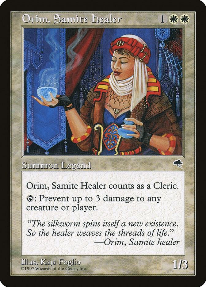 Orim, Samite Healer [Tempest] 33