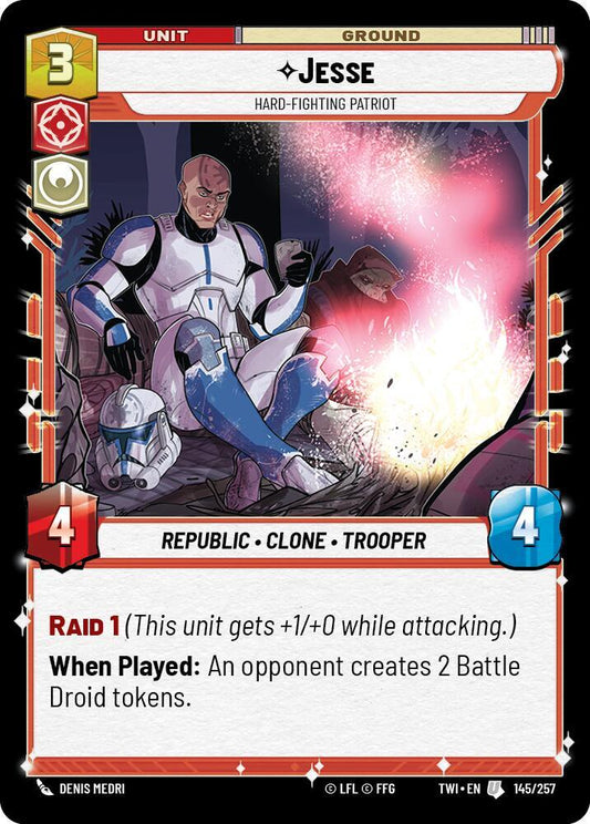 Jesse - Hard-Fighting Patriot [Twilight of the Republic] 145/257