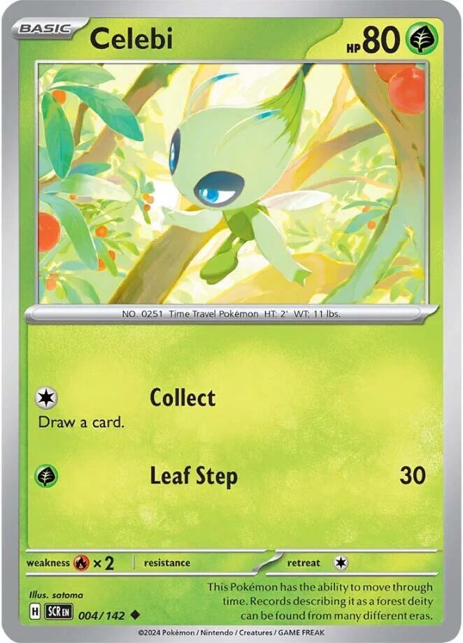 Celebi [SV07: Stellar Crown] 004/142