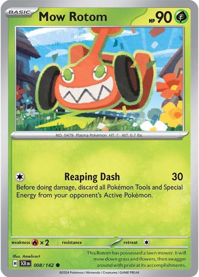 Mow Rotom [SV07: Stellar Crown] 008/142