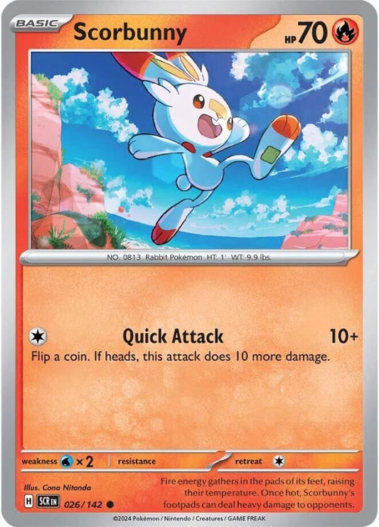 Scorbunny [SV07: Stellar Crown] 026/142