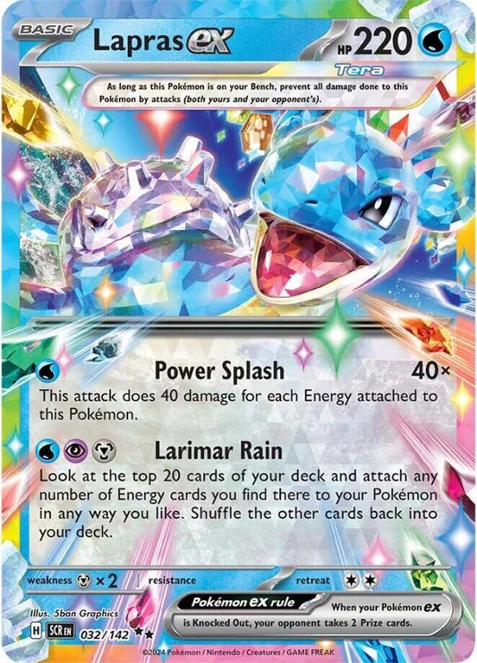Lapras ex - 032/142 [SV07: Stellar Crown] 032/142
