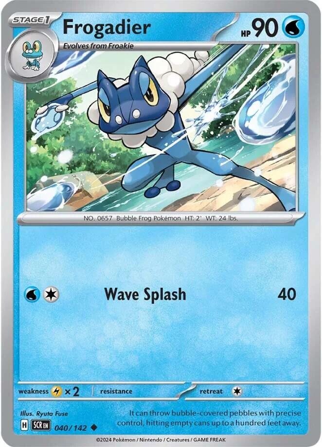 Frogadier [SV07: Stellar Crown] 040/142