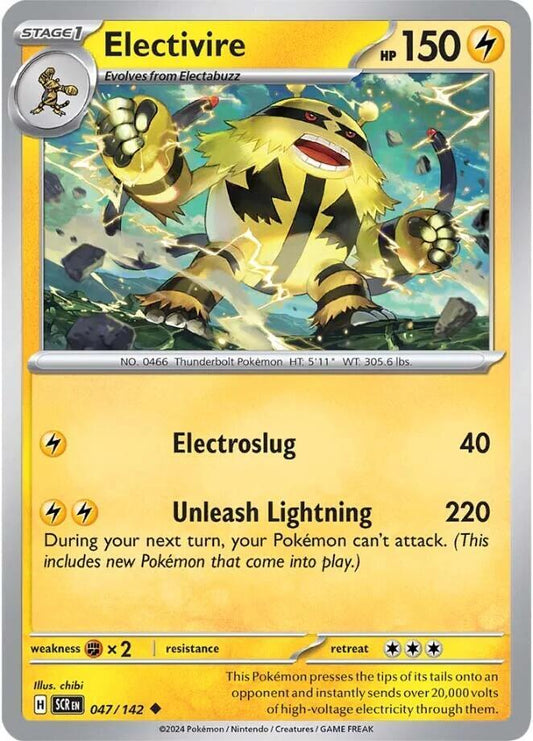 Electivire [SV07: Stellar Crown] 047/142