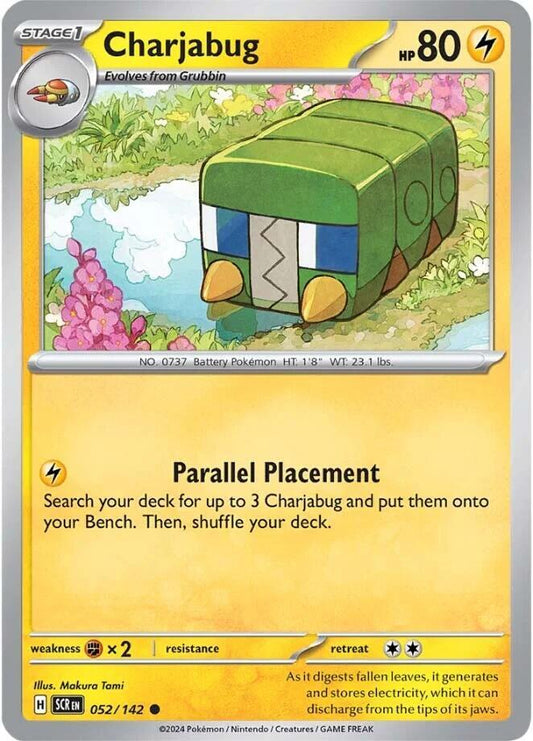 Charjabug [SV07: Stellar Crown] 052/142