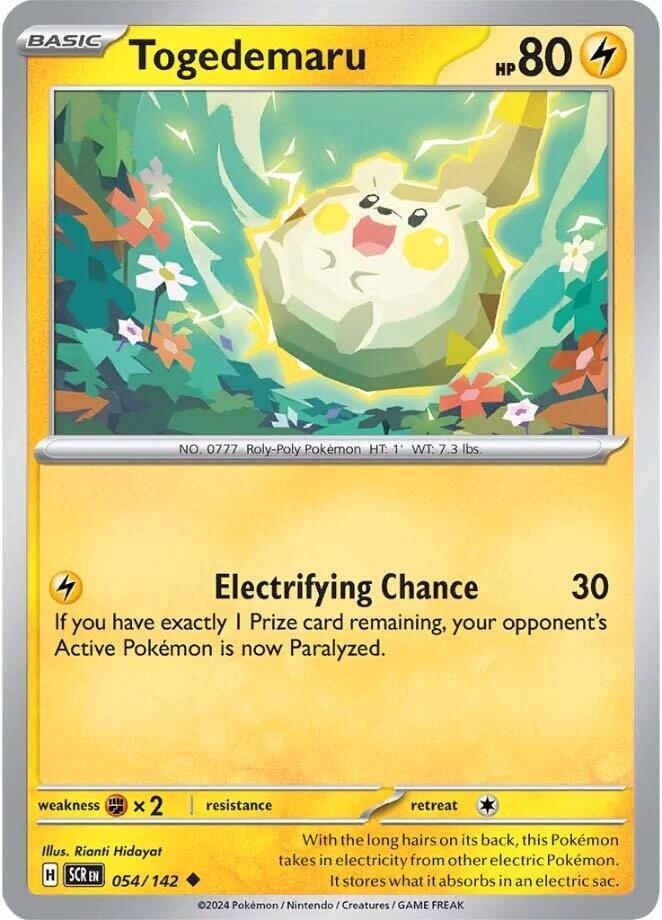 Togedemaru [SV07: Stellar Crown] 054/142