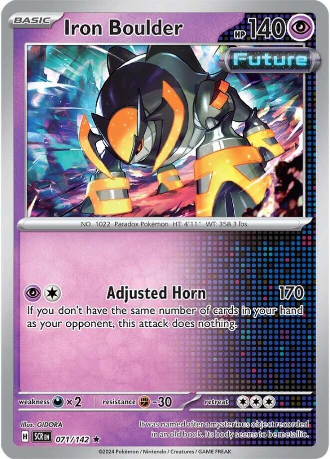 Iron Boulder [SV07: Stellar Crown] 071/142