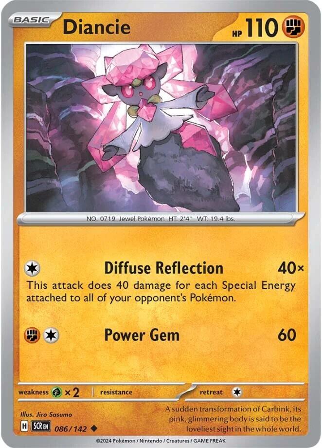 Diancie [SV07: Stellar Crown] 086/142