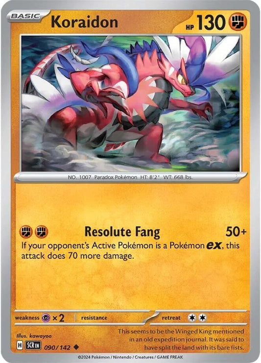 Koraidon [SV07: Stellar Crown] 090/142