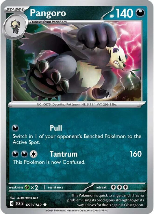 Pangoro [SV07: Stellar Crown] 093/142